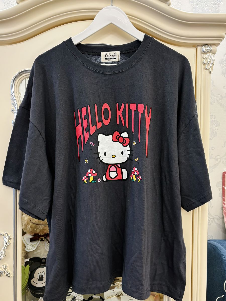 Kitty黑正韓上衣