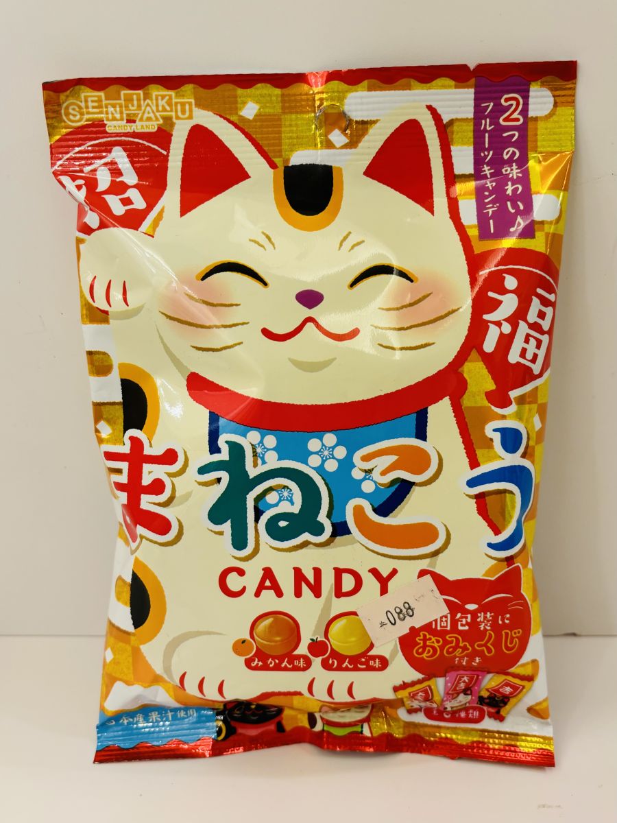 招財貓水果果汁糖