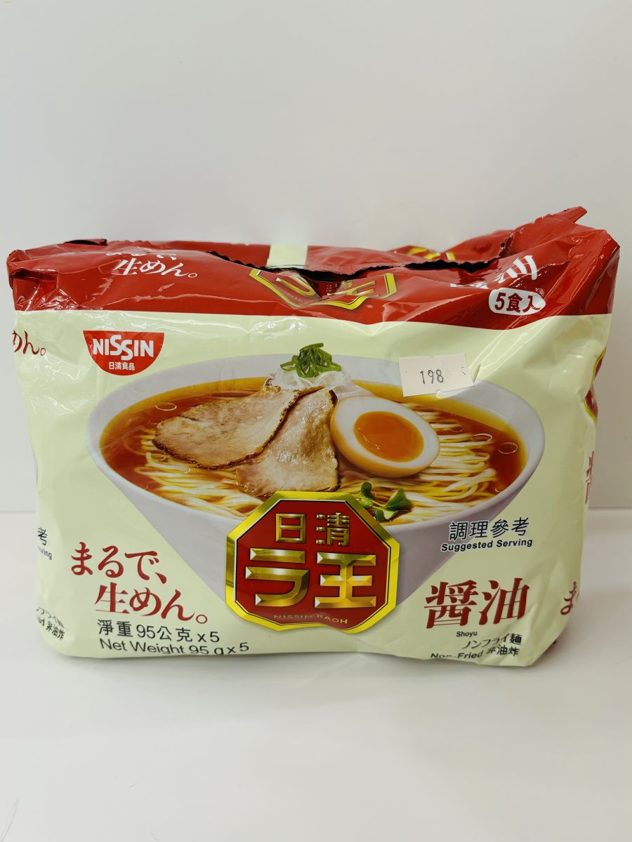 日清醬油非油炸速食麵